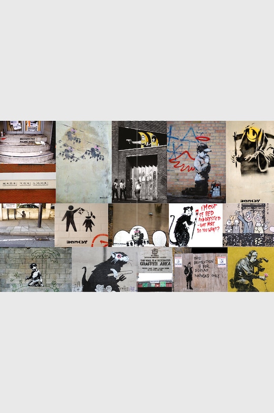 könyv Banksy - You are an acceptable level of Threat and if You Were Not You Would Know About It, Patrick Potter CBC1000 többszínű AA00