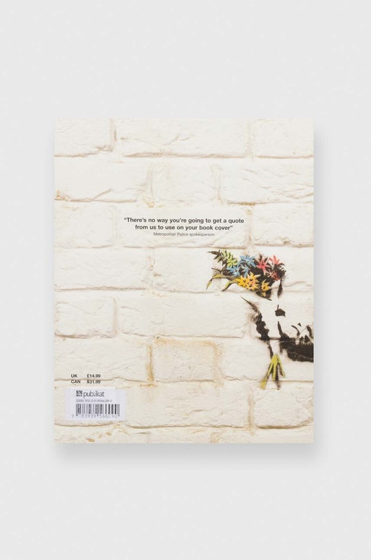 Knížka Banksy Wall and Piece, Banksy DP1011 vícebarevná AA00