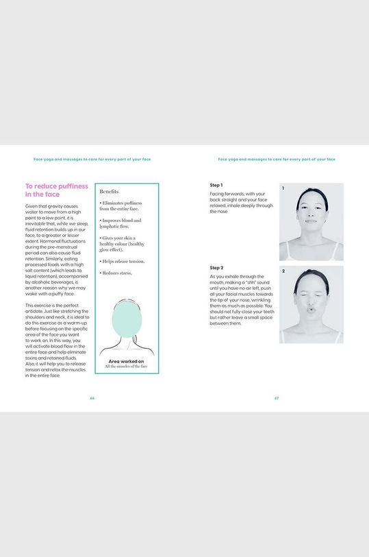 könyv Face Yoga, Onuma Izumi többszínű HG1112