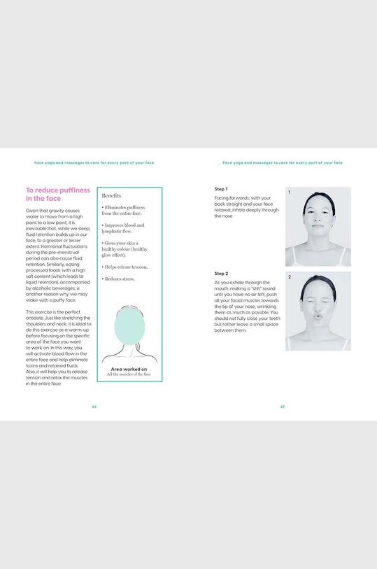 könyv Face Yoga, Onuma Izumi többszínű HG1112