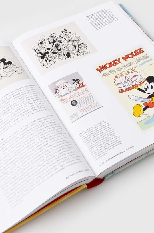 Книга Taschen GmbH Walt Disney's Mickey Mouse. The Ultimate History. 40th Ed. by Bob Iger, English TA1610 мультиколор AA00