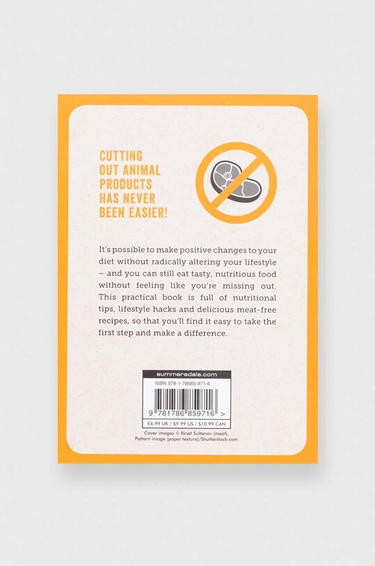 Lifestyle QeeBoo carte Say NO to Meat, Alexa Kaye, English SU1001 multicolor
