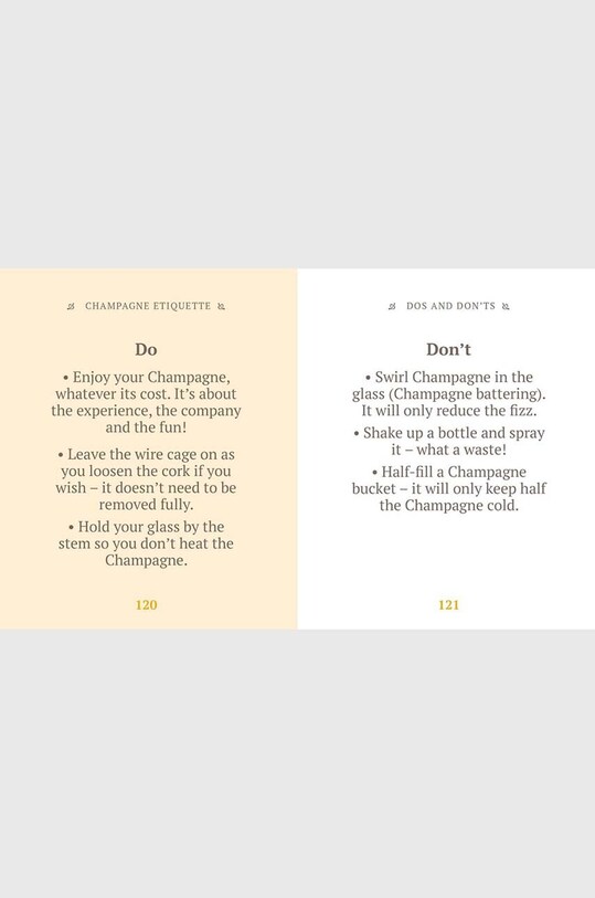 Книга QeeBoo The Little Book of Champagne, Orange Hippo!, English барвистий CB1066