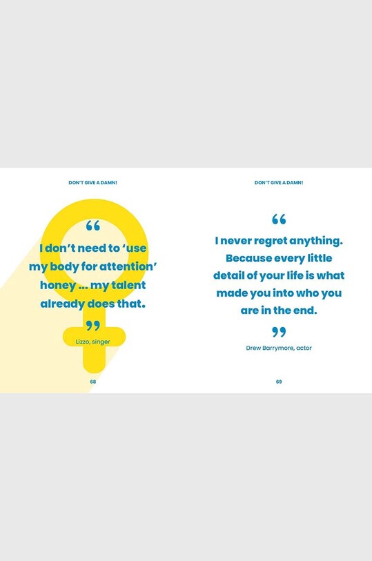 Książka Zero F*cks Given : Badass Quotes for Strong Women by Orange Hippo!, English CB1091 multicolor
