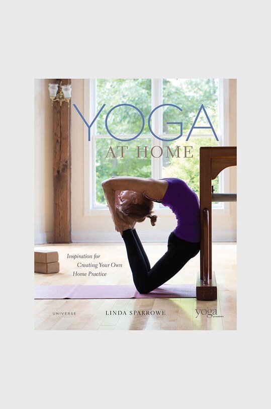 Βιβλίο QeeBoo Yoga at Home by Linda Sparrowe, English πολύχρωμο RI1397