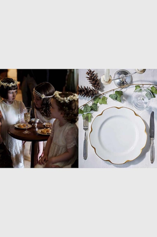 Knížka Downton Abbey Christmas Cookbook by Regula Ysewijn, English NM1071 vícebarevná AA00