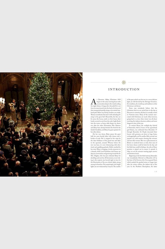 Lifestyle Knížka Downton Abbey Christmas Cookbook by Regula Ysewijn, English NM1071 vícebarevná