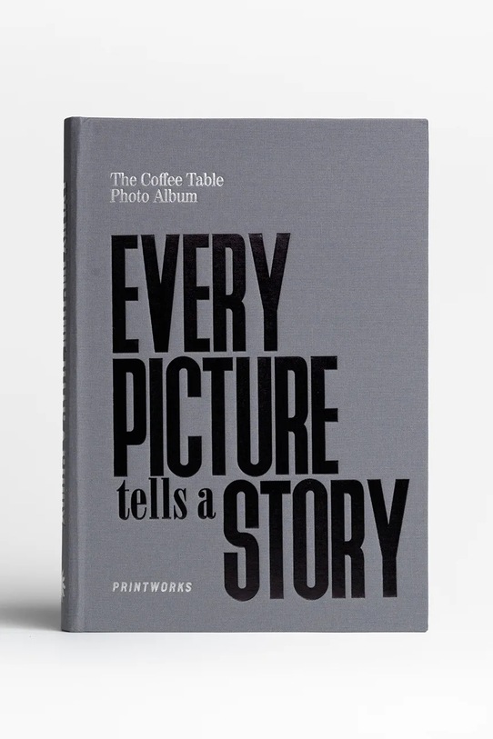 Printworks fényképalbum szürke PW00581