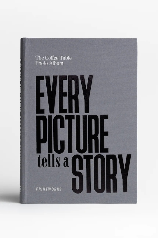 Printworks fényképalbum szürke PW00581