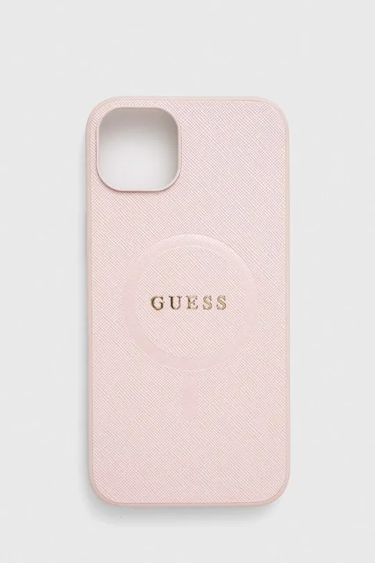 Θήκη κινητού Guess iPhone 15 Plus / 14 Plus 6.7'' για τηλέφωνο ροζ GUHMP15MPSAHMCP