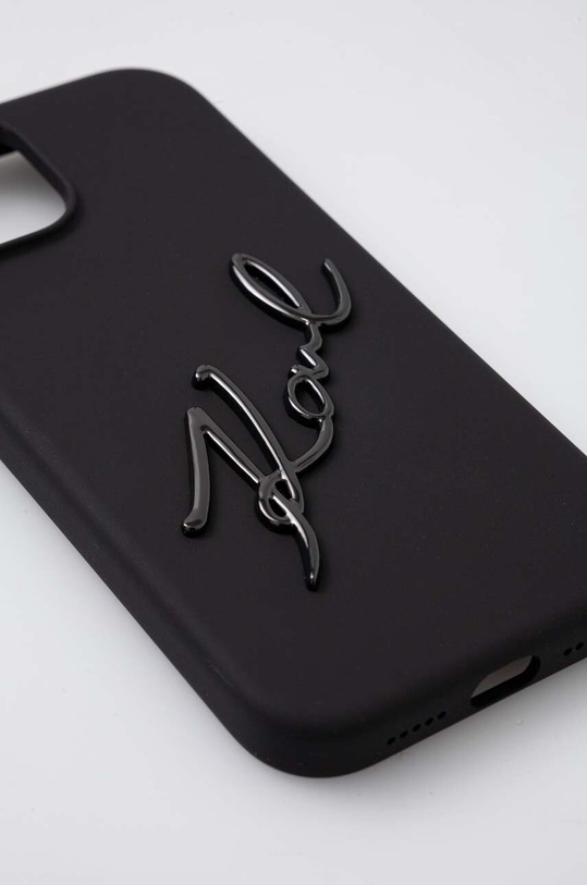 Puzdro na mobil Karl Lagerfeld iPhone 15 / 14 / 13 6.1'' KLHCP15SSKSBMCK čierna AA00