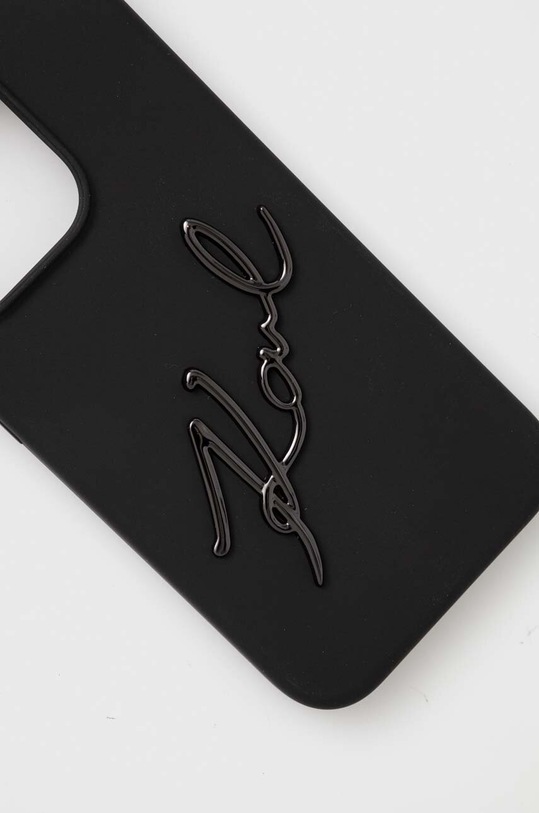 Θήκη κινητού Karl Lagerfeld iPhone 15 Pro 6.1'' KLHCP15LSKSBMCK μαύρο AA00