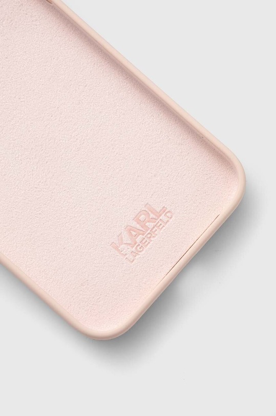 Akcesoria Karl Lagerfeld etui na telefon iPhone 15 Pro Max 6.7'' KLHCP15XSKSBMCP różowy