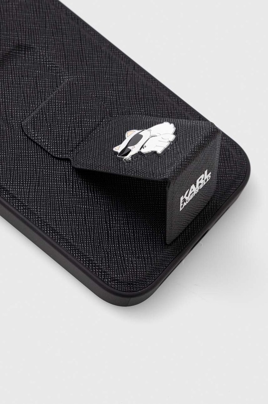 Doplnky Puzdro na mobil Karl Lagerfeld iPhone 13 Pro Max 6.7'' KLHCP13XGSACHPK čierna