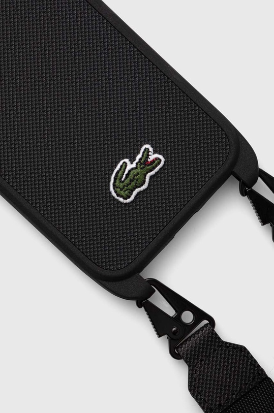 Θήκη κινητού Lacoste iPhone 15 / 14 / 13 6.1" LCHCP15SSPVCK μαύρο AA00
