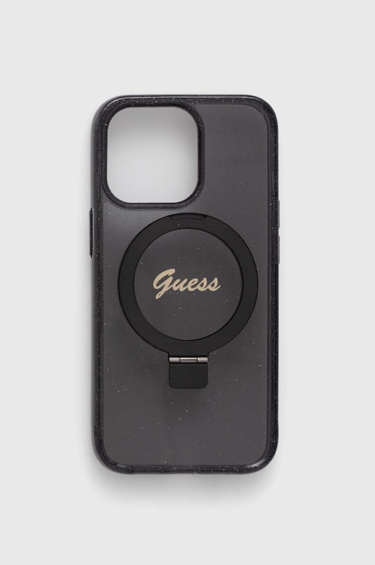 Чехол на телефон Guess iPhone 13 Pro / 13 6.1" для телефона чёрный GUHMP13LHRSGSK
