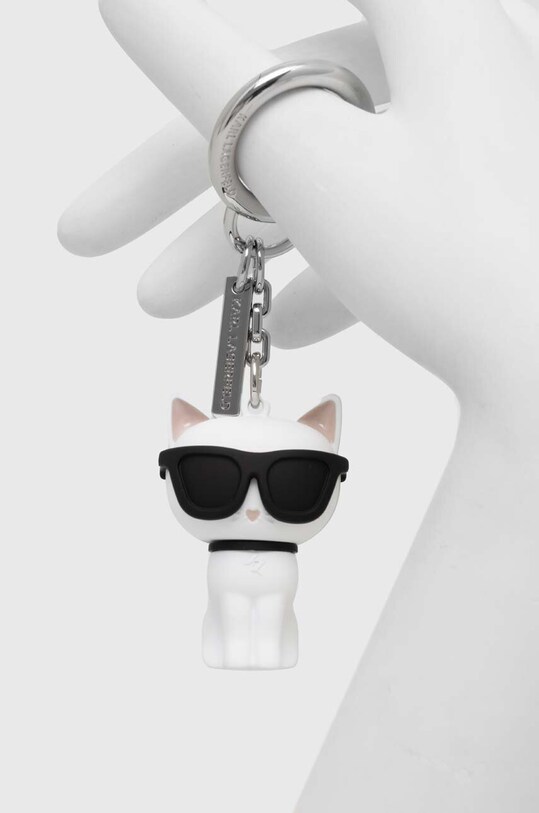 Karl Lagerfeld brelok 241W3801 biały AA00