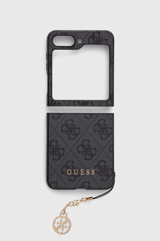 Θήκη κινητού Guess F731 Z Flip5 για τηλέφωνο γκρί GUHCZF5GF4GGR