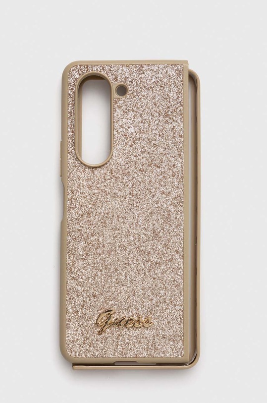 Guess etui na telefon F946 Z Fold5 aplikacja złoty GUHCZFD5HGGSHD