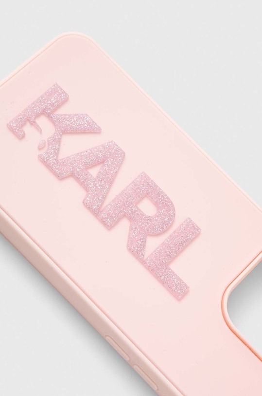 Obal na telefon Karl Lagerfeld iPhone 15 Pro Max 6.7" KLHCP15X3DMBKCP růžová AA00