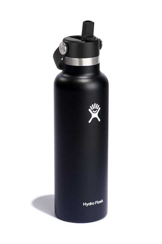 Doplňky Termoláhev Hydro Flask 21 Oz Standard Flex Straw Cap Black S21FS001 černá