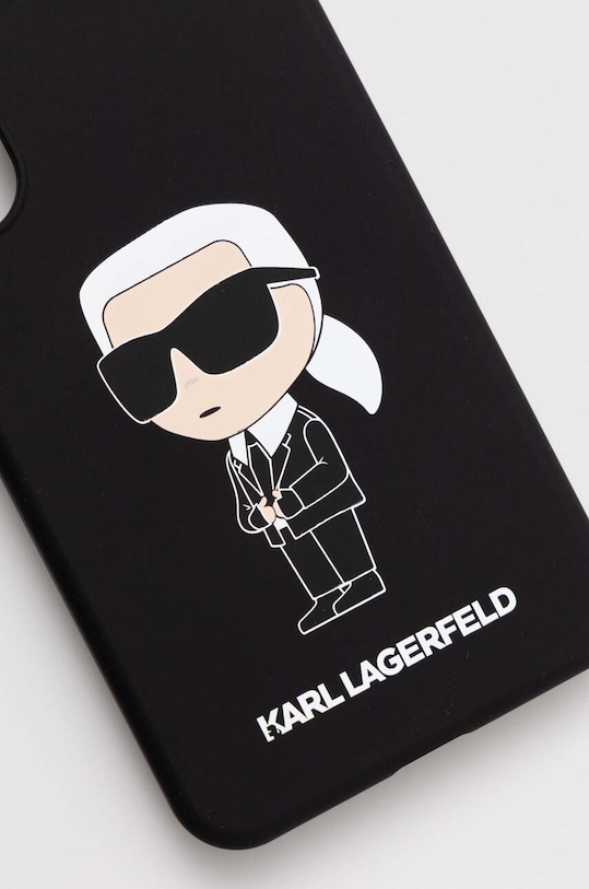 Obal na telefon Karl Lagerfeld S24+ S926 KLHCS24MSNIKBCK černá AA00