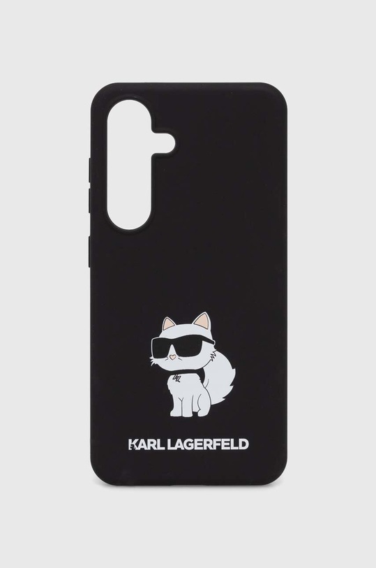 Karl Lagerfeld Husă pentru telefon S24 S921 pentru telefon negru KLHCS24SSNCHBCK