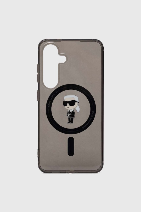 Karl Lagerfeld etui na telefon Samsung Galaxy S24 S921 na telefon czarny KLHMS24SHFCKNOK