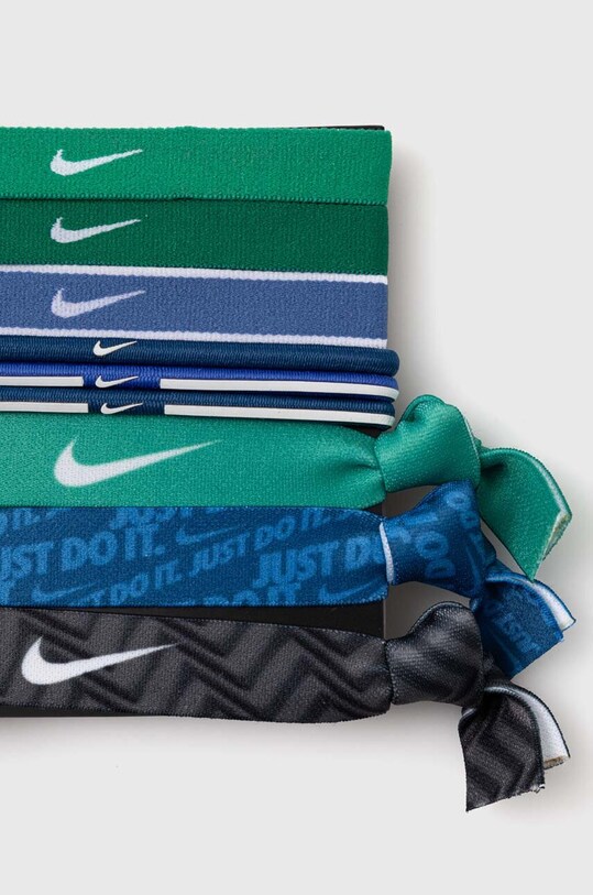 Резинки для волос Nike 9 шт N.000.3537.305 зелёный AA00