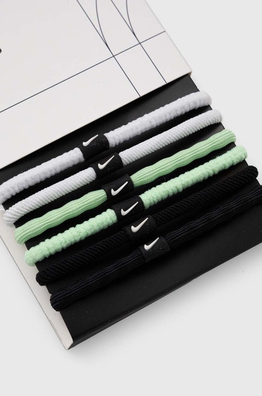 Nike gumki do włosów 6-pack N.100.9194.130 czarny AA00