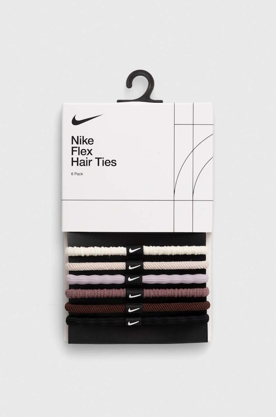 Čelenka do vlasů Nike 6-pack bílá N.100.9194.140