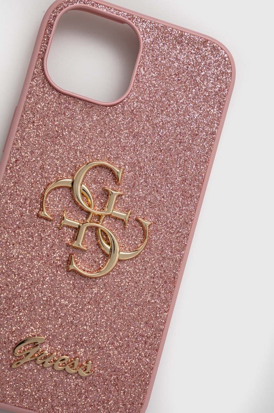 Θήκη κινητού Guess iPhone 15 / 14 / 13 6.1" GUHCP15SHG4SGP ροζ AA00