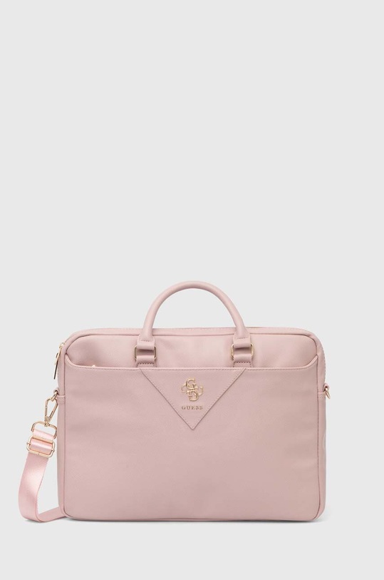 Taška na notebook Guess hladký růžová GUCB15ZPGSTEGP