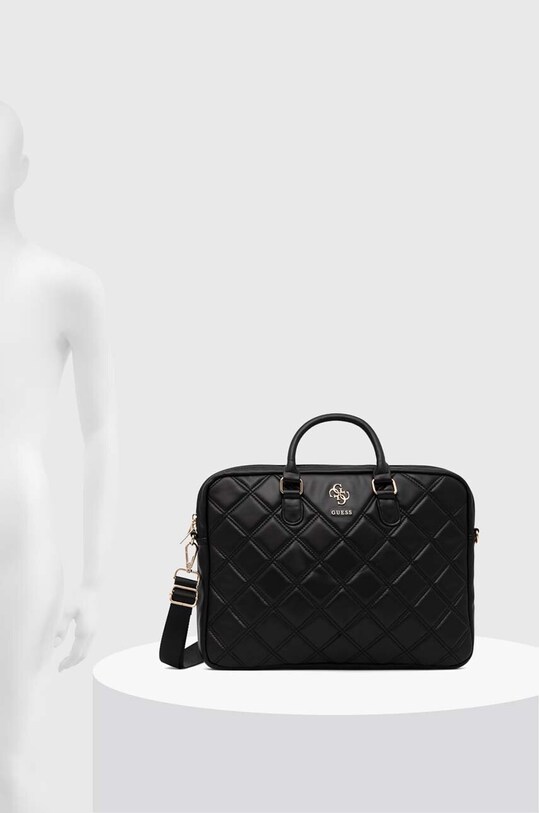 Guess torba na laptopa GUCB15ZPSQSSGK czarny