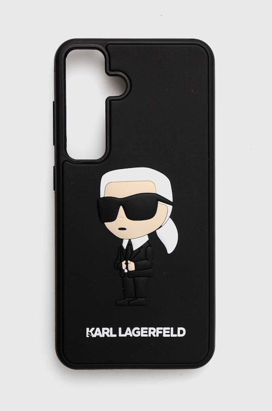Karl Lagerfeld Husă pentru telefon S24 S921 pentru telefon negru KLHCS24S3DRKINK