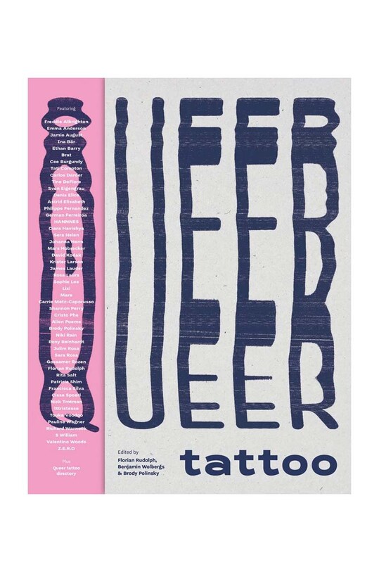 home & lifestyle carte Queer Tattoo by Benjamin Wolbergs, English multicolor AC1335