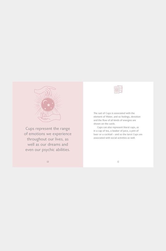 home & lifestyle carte The Little Book of Tarot by Katalin Patnaik, English roz CB1056