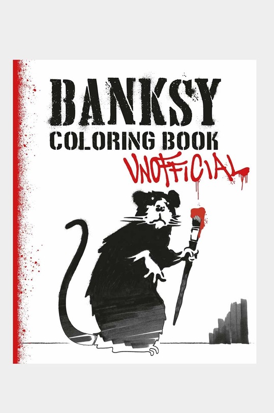 kolorowanka Banksy Coloring Book by Magnus Frederiksen multicolor DP1002