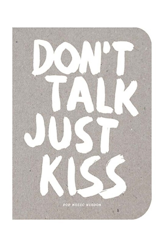 Knížka home & lifestyle Don't talk just kiss by Marcus Kraft, English vícebarevná LK1026