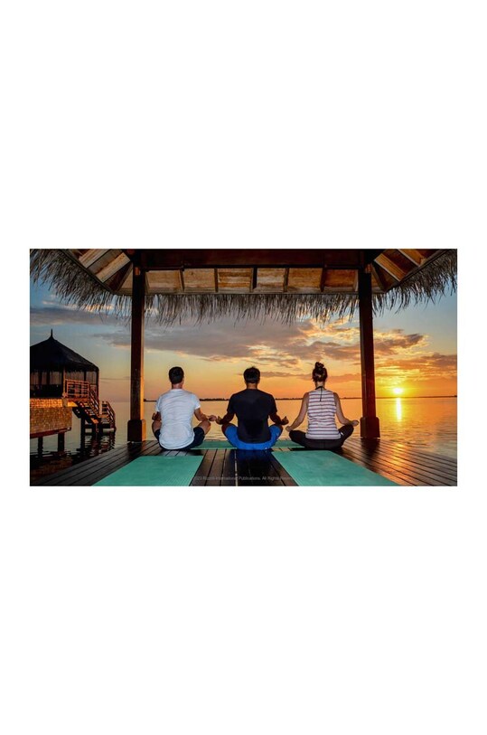 Βιβλίο home & lifestyle A World of Yoga by Leo Lourdes, English RI1411 πολύχρωμο