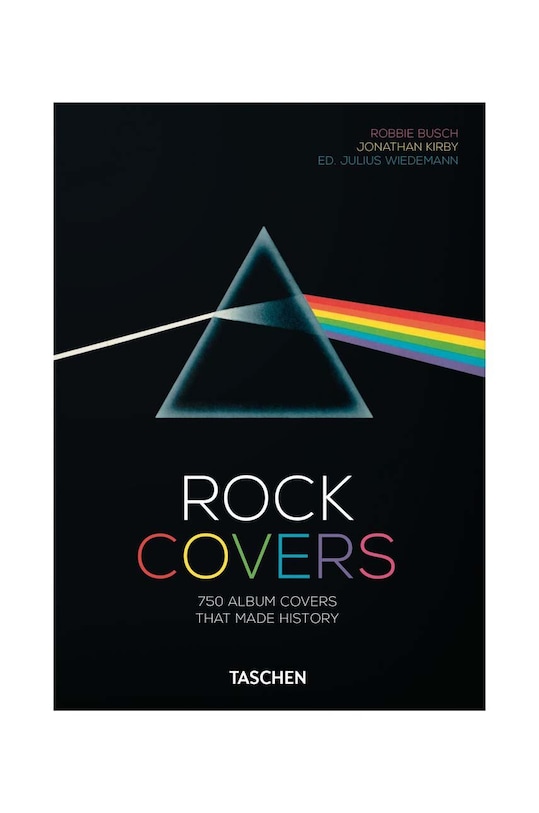 Knjiga Taschen Rock Covers. 40th Ed. by Jonathan Kirby, Robbie Busch, English šarena TA1229