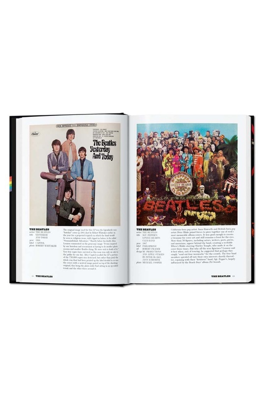 Lifestyle Taschen książka Rock Covers. 40th Ed. by Jonathan Kirby, Robbie Busch, English TA1229 multicolor