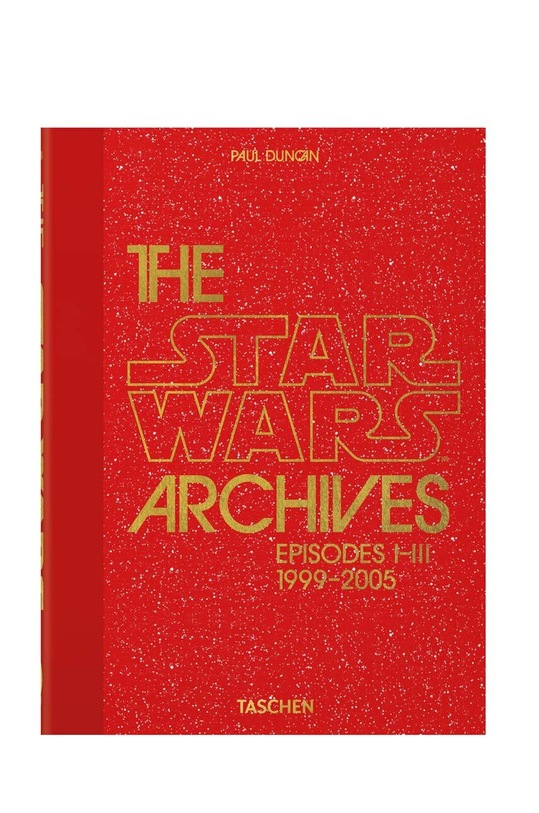 Taschen książka The Star Wars Archives. Vol.2. 40 series czerwony TA1584