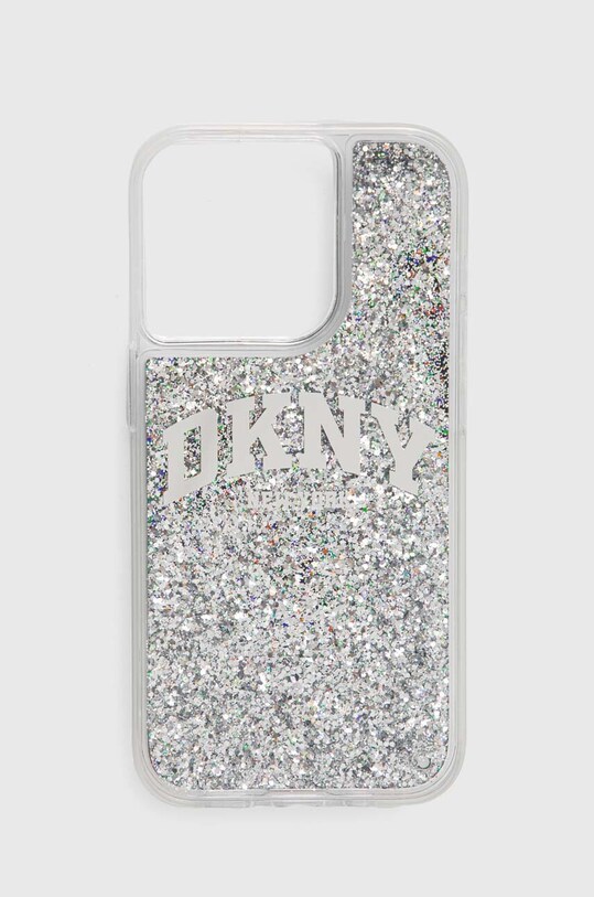 Чехол на телефон Dkny iPhone 15 Pro узор чёрный DKHCP15LLBNAEK