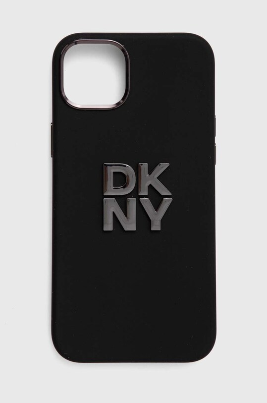 Dkny Husă pentru telefon iPhone 15 Plus / 14 Plus pentru telefon negru DKHCP15MSMCBSK