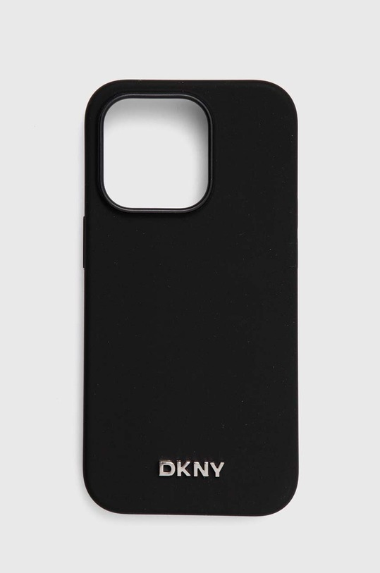 Etui za telefon Dkny iPhone 14 Pro 6.1" print crna DKHMP14LSMCHLK