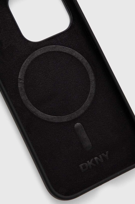 Dkny etui na telefon iPhone 14 Pro 6.1" DKHMP14LSMCHLK czarny AA00
