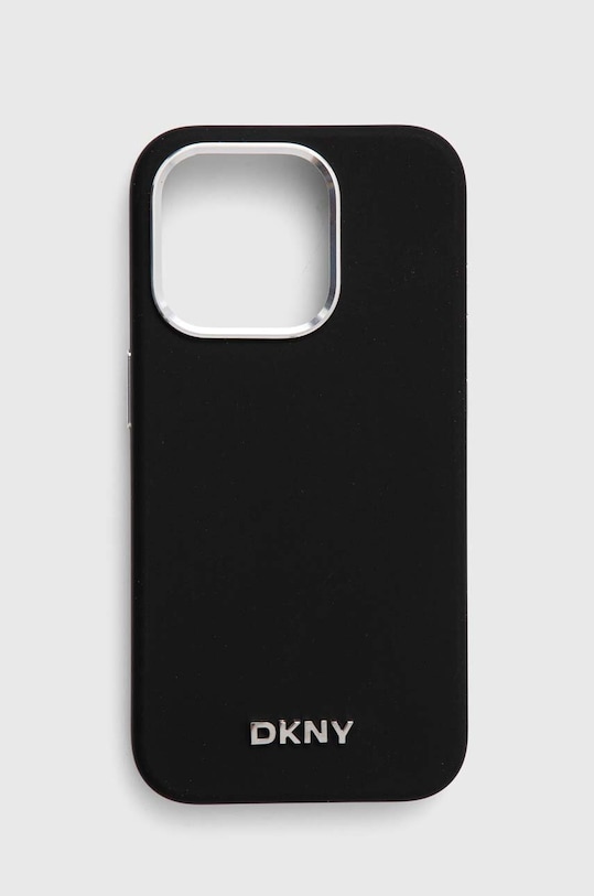 Чехол на телефон Dkny iPhone 15 Pro для телефона чёрный DKHMP15LSMCHLK