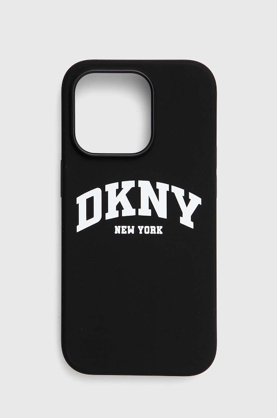 Dkny Husă pentru telefon iPhone 14 Pro cu modele negru DKHMP14LSNYACH
