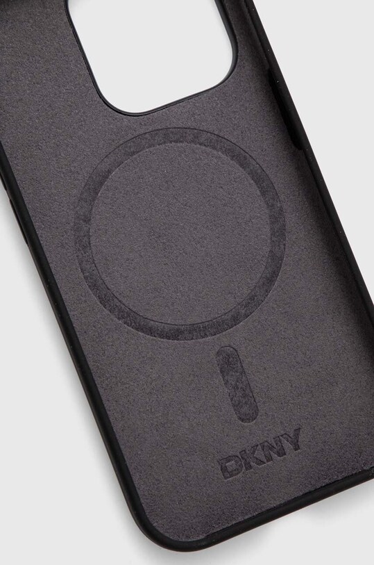 Dkny Husă pentru telefon iPhone 14 Pro DKHMP14LSNYACH negru AA00
